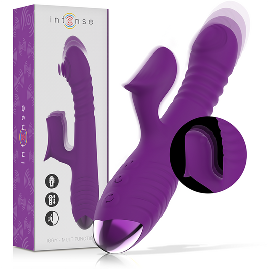 INTENSE IGGY multifunktionell vibrator i lila