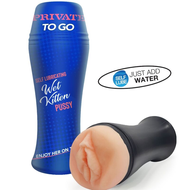 Wet Kitten Self Lube To Go masturbator från PRIVATE