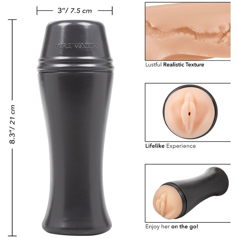 Kompakt masturbator Femme Fatale To Go från PRIVATE