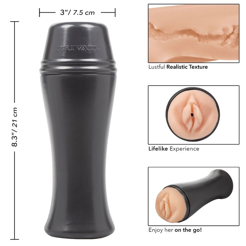 Kompakt masturbator Horny Cougar To Go från PRIVATE
