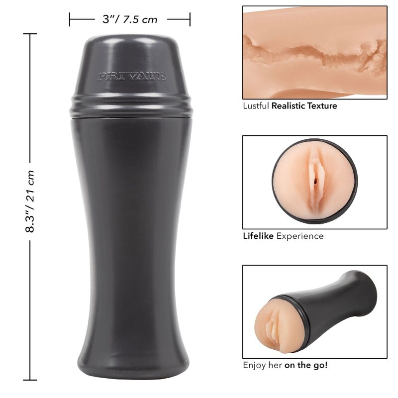 Kompakt masturbator Naughty Lolita To Go från PRIVATE