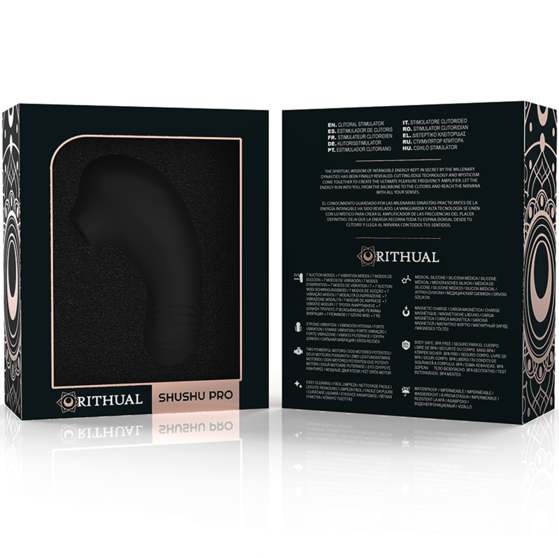 RITHUAL SHUSHU PRO klitorisstimulator med två motorer