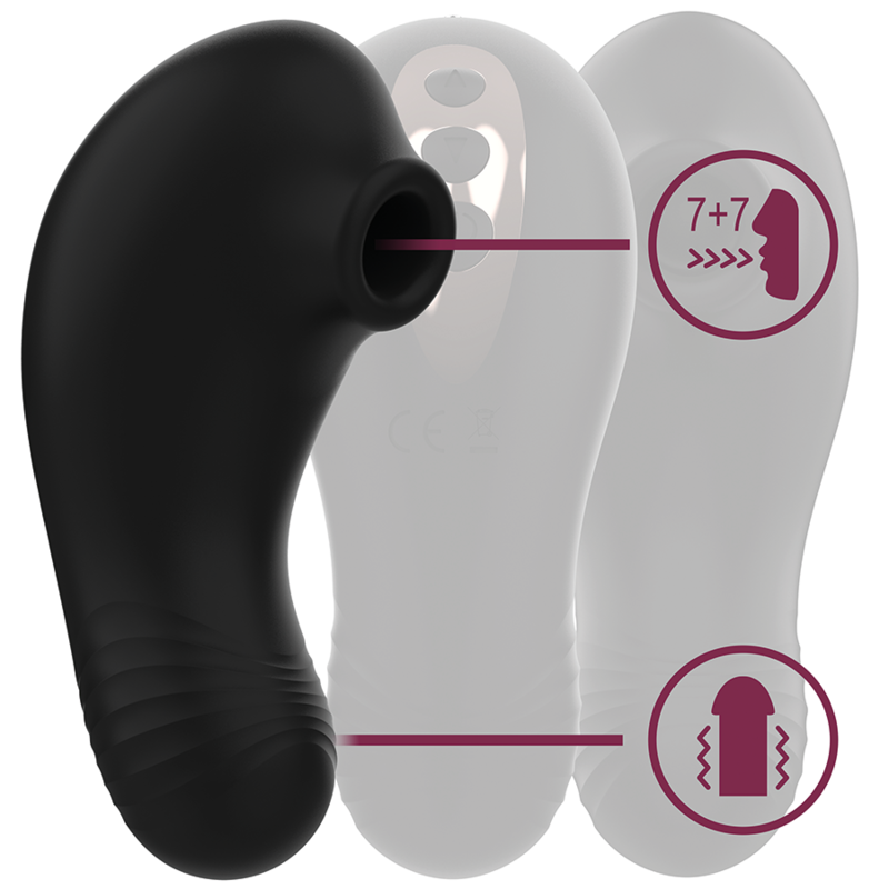 RITHUAL SHUSHU PRO klitorisstimulator med två motorer