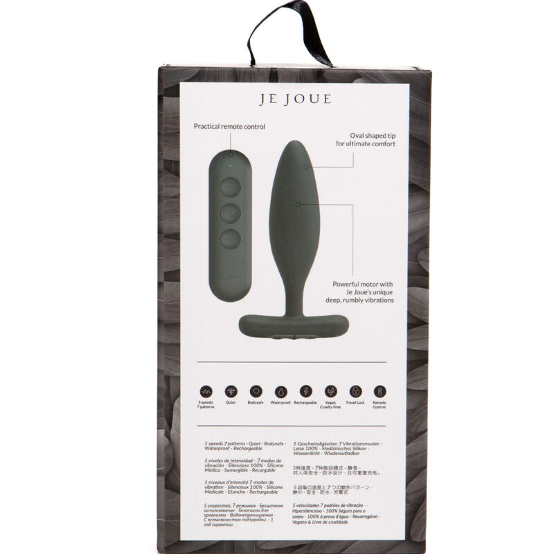 JE JOUE Vesta analvibrator i svart
