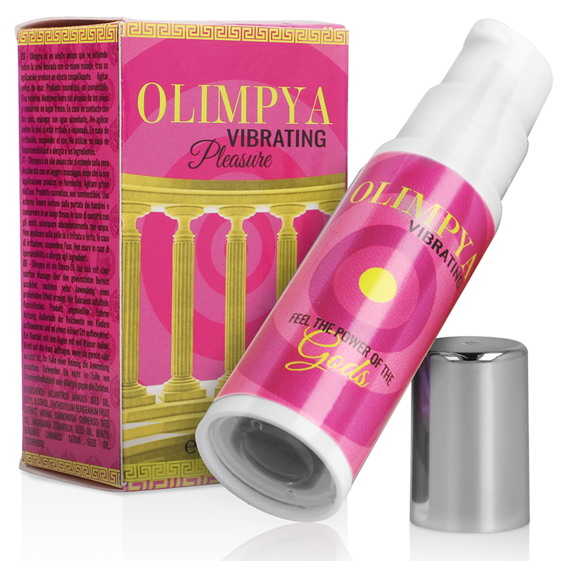 OLIMPYA vibrerande njutning med cannabisfröolja 6ml