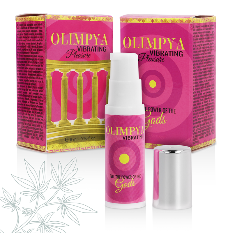 OLIMPYA vibrerande njutning med cannabisfröolja 6ml