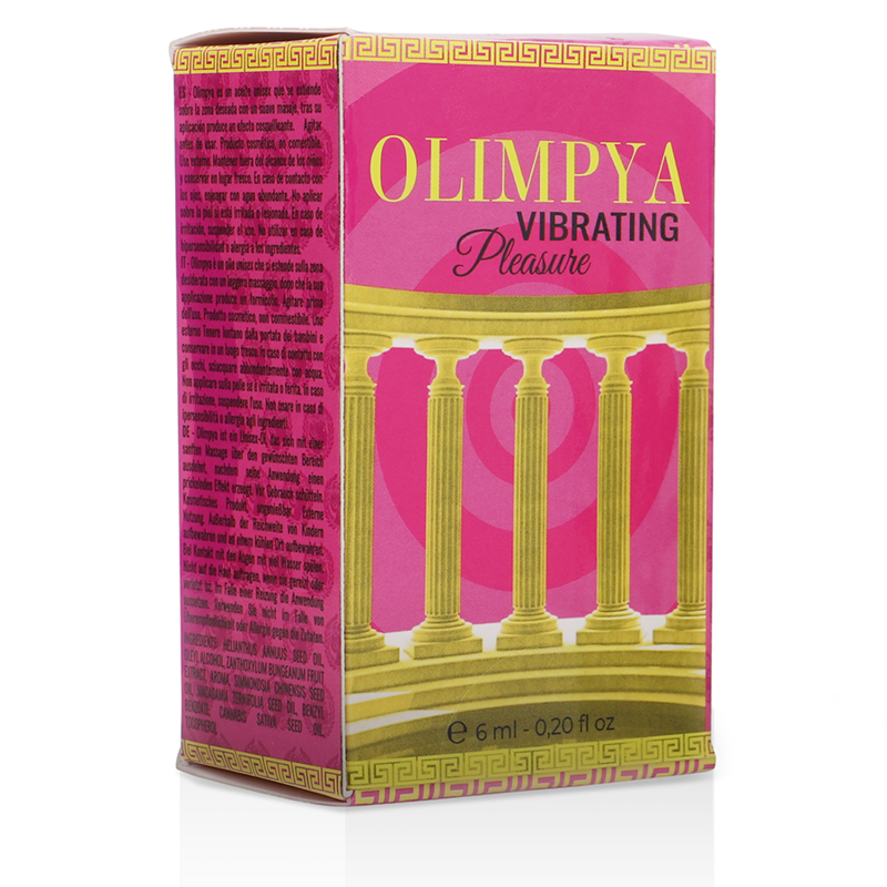 OLIMPYA vibrerande njutning med cannabisfröolja 6ml
