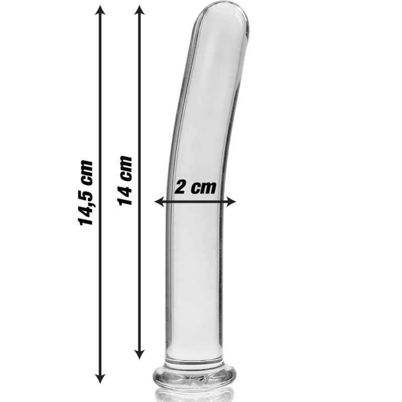 NEBULA SERIES BY IBIZA Model 8 dildo i borosilikatglas