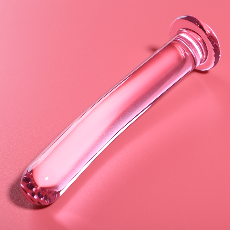 NEBULA SERIES BY IBIZA Model 8 Dildo i rosa borosilikatglas