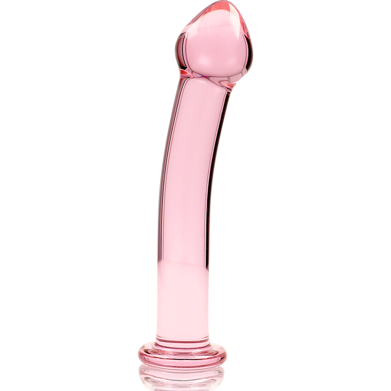 NEBULA SERIES BY IBIZA Model 11 Dildo i rosa borosilikatglas
