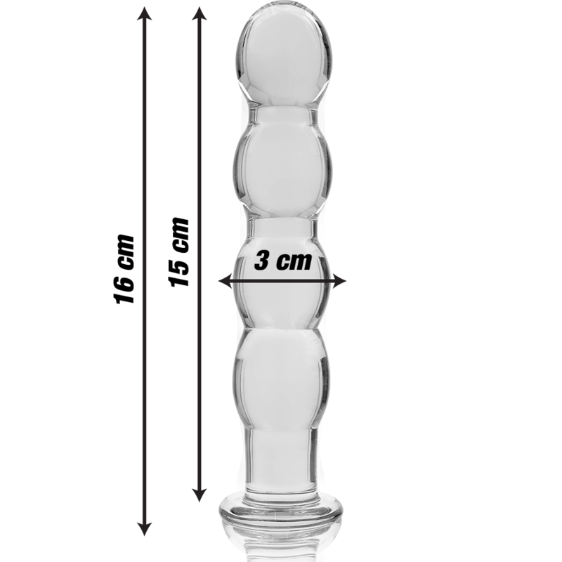 NEBULA SERIES BY IBIZA Model 10 dildo i borosilikatglas