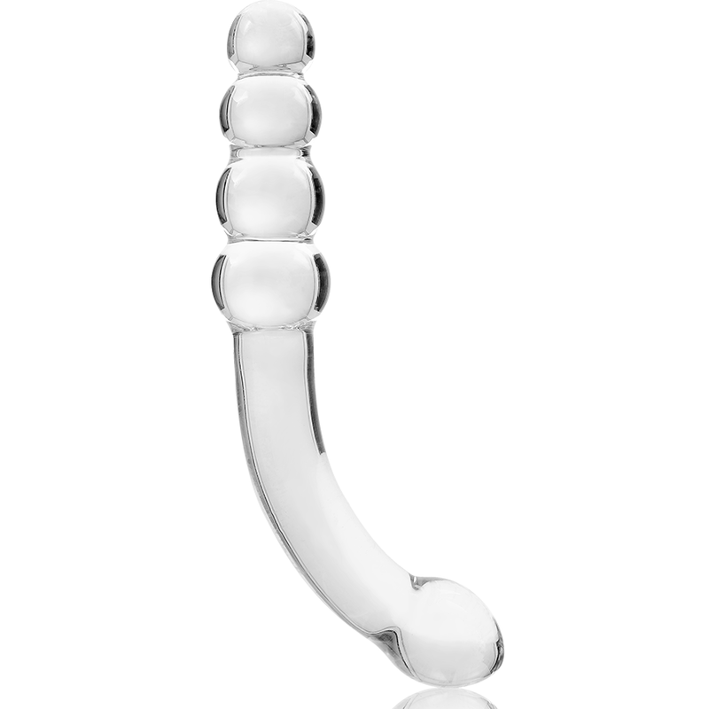 NEBULA SERIES BY IBIZA Model 14 dildo i klart borosilikatglas