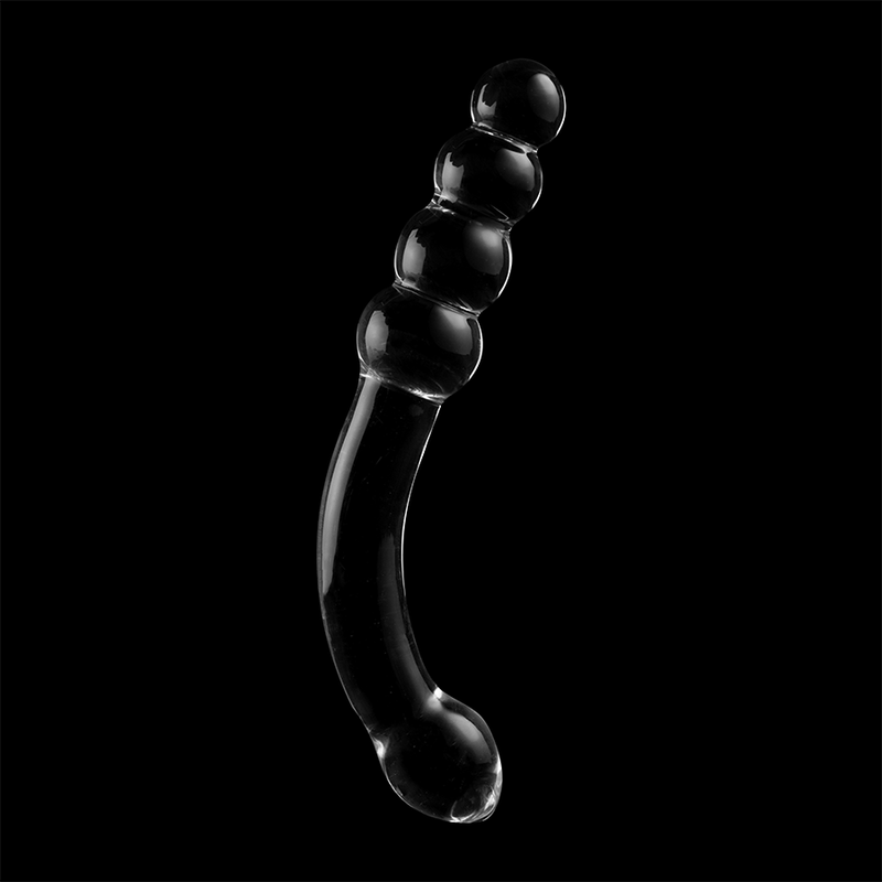 NEBULA SERIES BY IBIZA Model 14 dildo i klart borosilikatglas