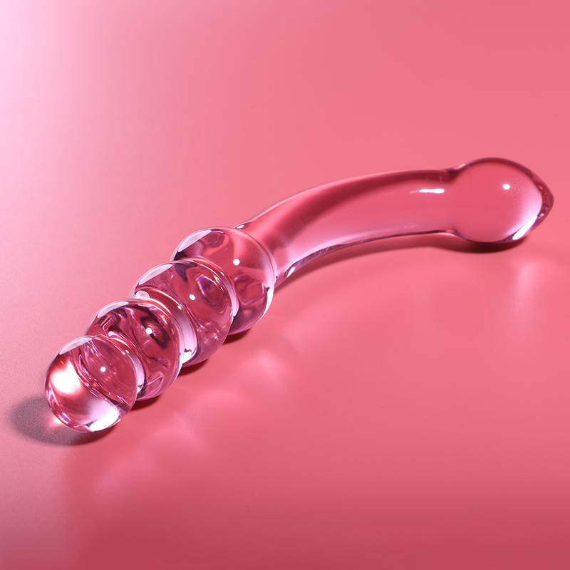 NEBULA SERIES BY IBIZA Model 14 dildo i rosa borosilikatglas