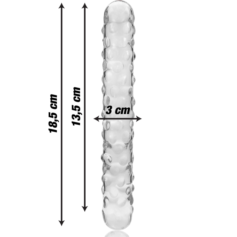 NEBULA SERIES BY IBIZA Model 15 dildo i borosilikatglas