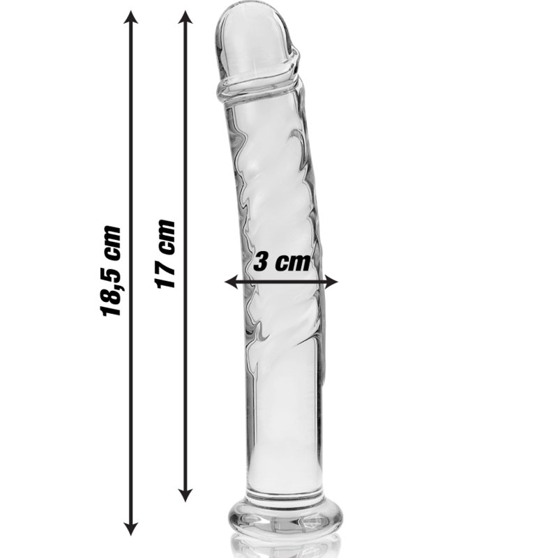 NEBULA SERIES BY IBIZA Model 16 dildo i borosilikatglas