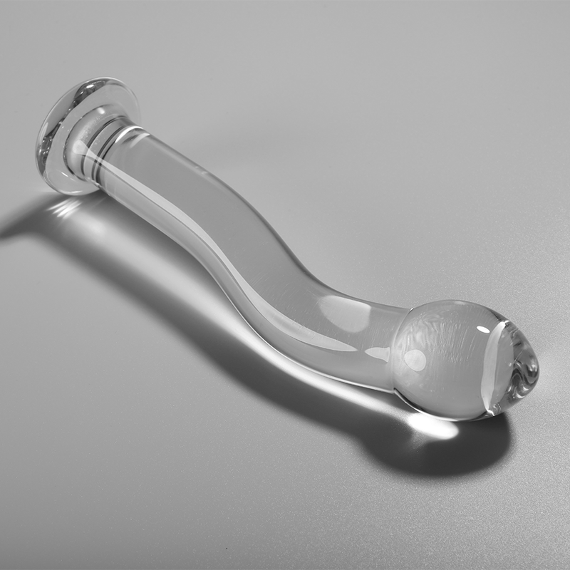 NEBULA SERIES BY IBIZA Model 18 dildo i klart borosilikatglas