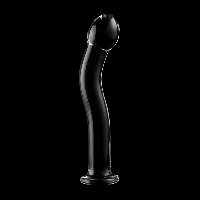 NEBULA SERIES BY IBIZA Model 18 dildo i klart borosilikatglas