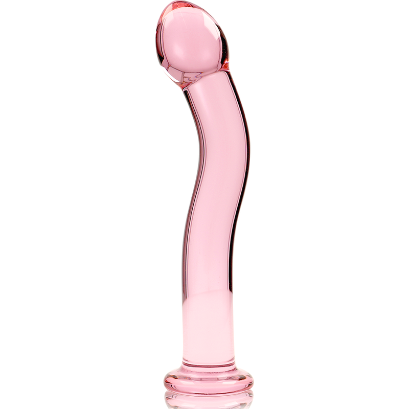 NEBULA SERIES BY IBIZA - Dildo i borosilikatglas rosa 18.5 cm