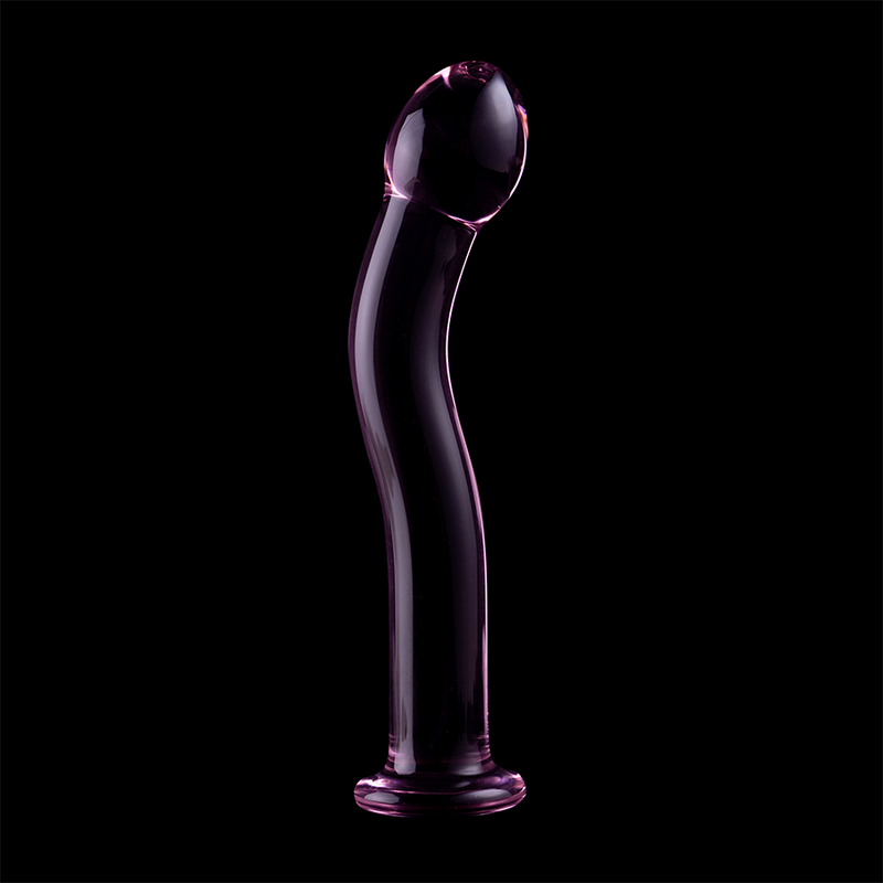 NEBULA SERIES BY IBIZA - Dildo i borosilikatglas rosa 18.5 cm
