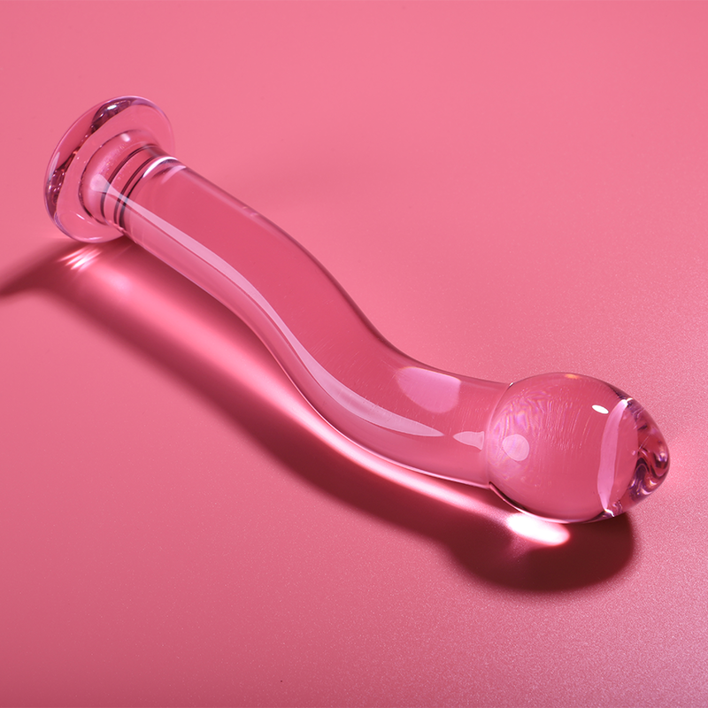 NEBULA SERIES BY IBIZA - Dildo i borosilikatglas rosa 18.5 cm