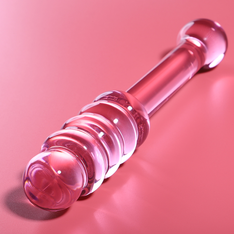 NEBULA SERIES BY IBIZA Model 20 dildo i borosilikatglas rosa
