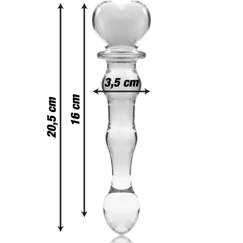 NEBULA SERIES BY IBIZA Model 21 dildo i borosilikatglas