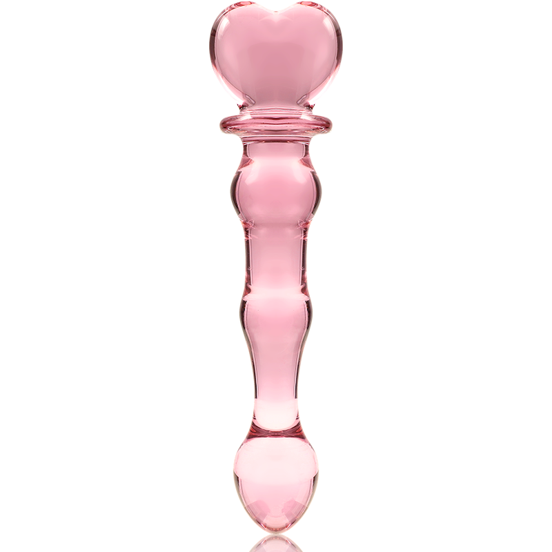 NEBULA SERIES BY IBIZA dildo i borosilikatglas, rosa 20.5 cm