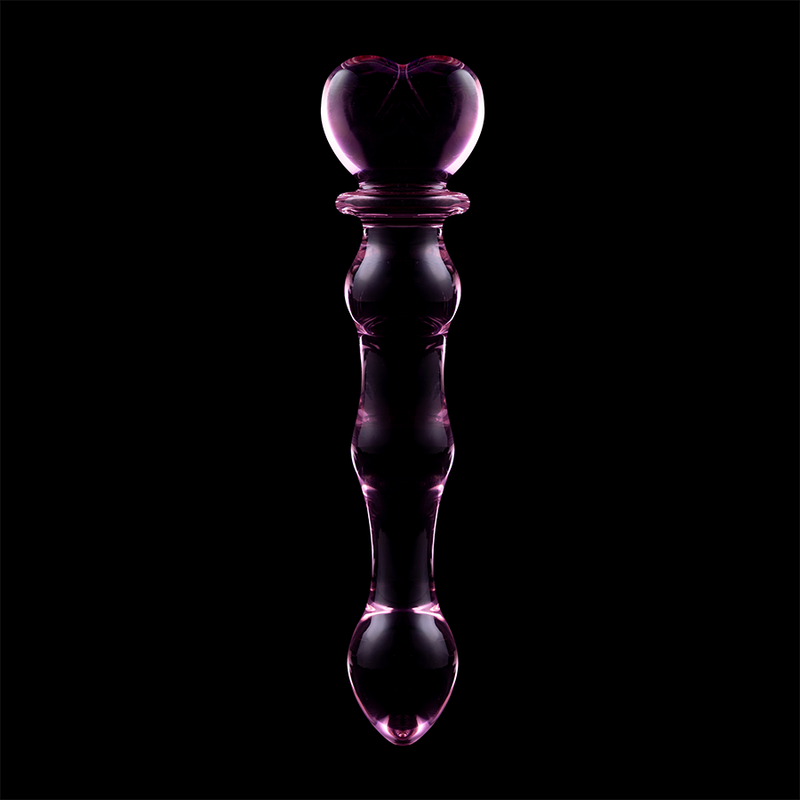 NEBULA SERIES BY IBIZA dildo i borosilikatglas, rosa 20.5 cm