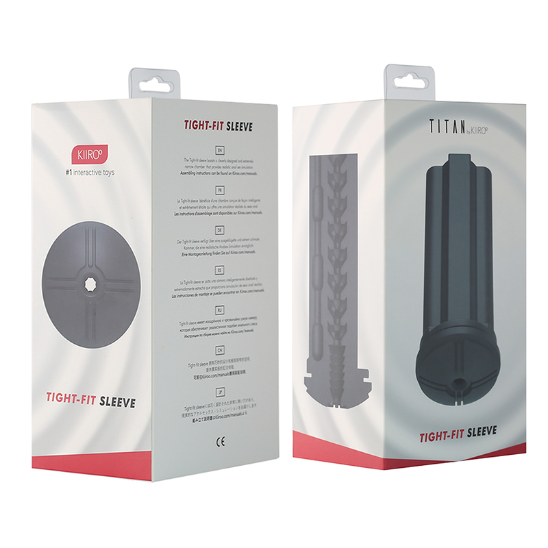 KIIROO TITAN anal masturbator cover för maximal passform