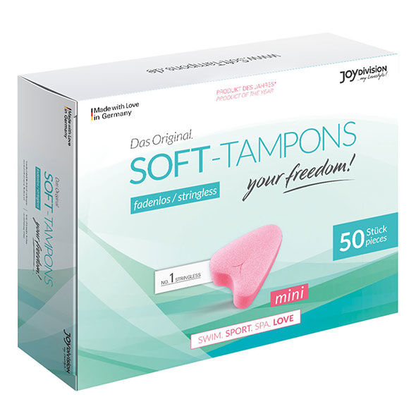 JOYDIVISION SOFT-TAMPONS - ORIGINAL SOFT-TAMPONS MINI X 50 ENHETER