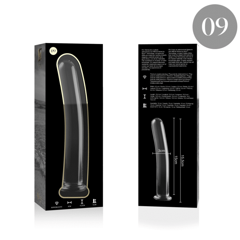 NEBULA SERIES BY IBIZA dildo i borosilikatglas 15,5 cm