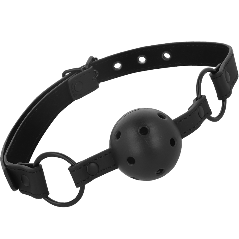 INTENSE - FETISH VEGANSK LÄDER BALL GAG