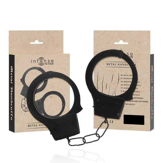 INTENSE FETISH METAL HANDCUFFS för vuxna