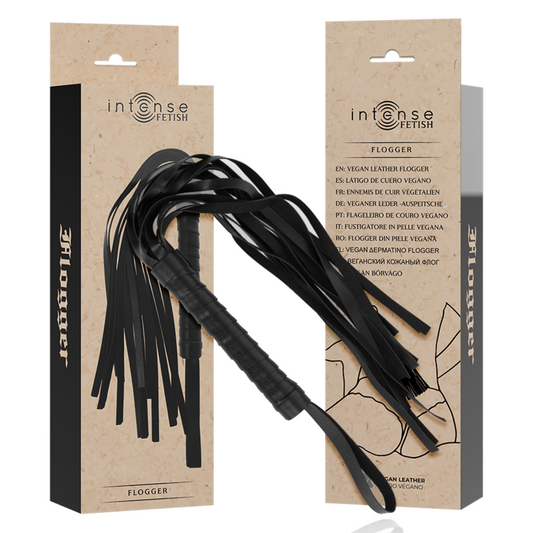 INTENSE - FETISH VEGAN LÄDER FLOGGER