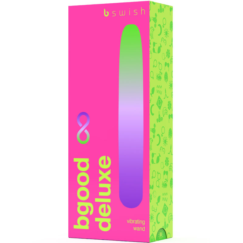 Bgood Infinite Deluxe vibrator i blå silikon
