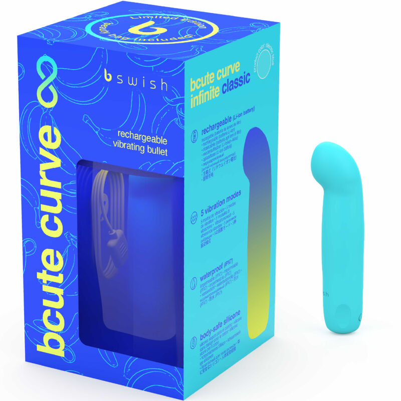 Bcute Curve Infinite Classic blå vibrator