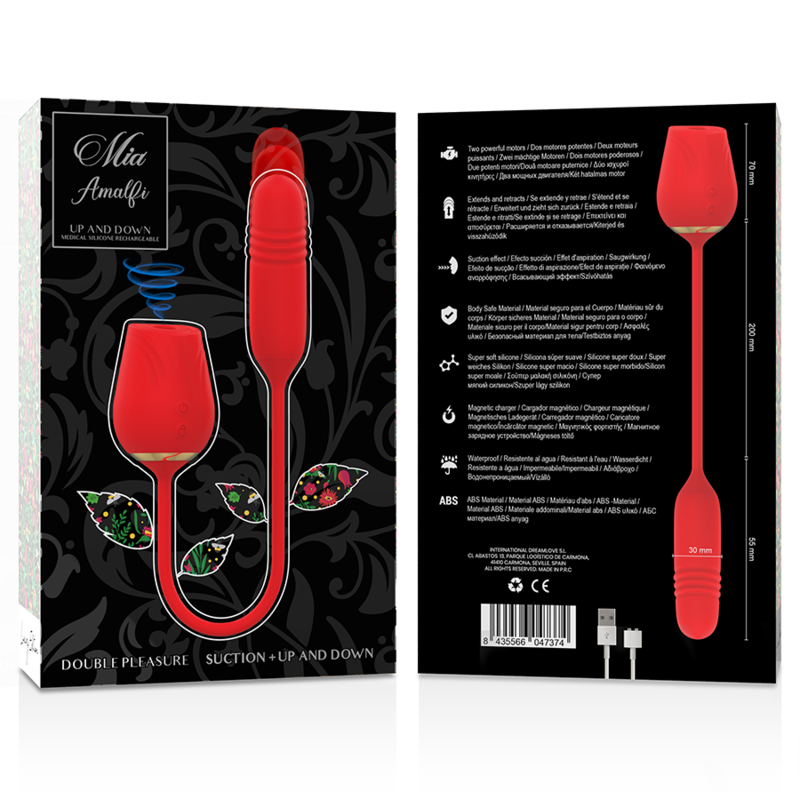 MIA Amalfi Double Pleasure Suction massager