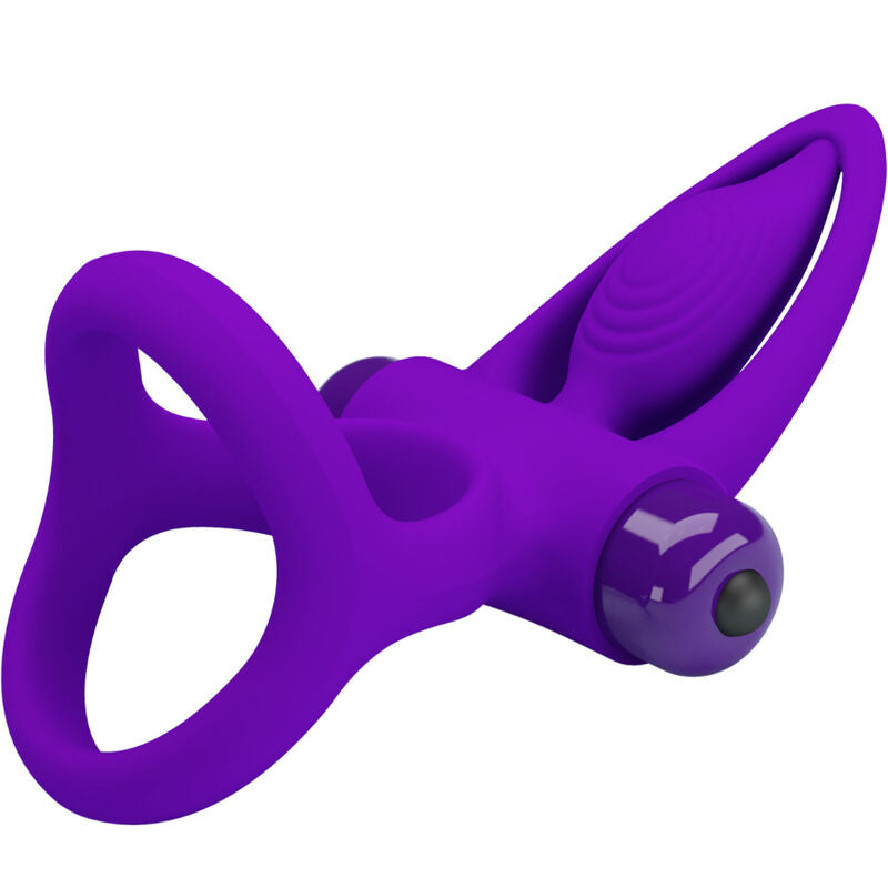 PRETTY LOVE - Vibratorring 10 vibrationer lila silikon