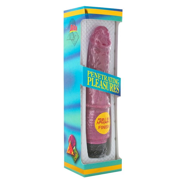 Jelly Lilac Vibrator Flex i realistisk design