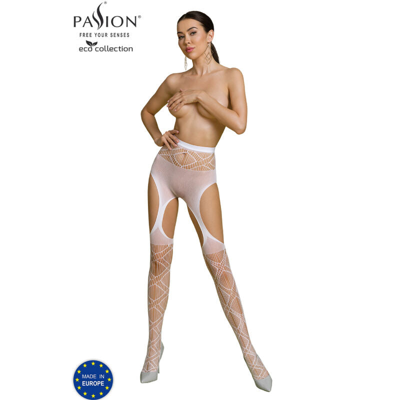 Sexig bodysuit i vit färg från Passion Eco Collection