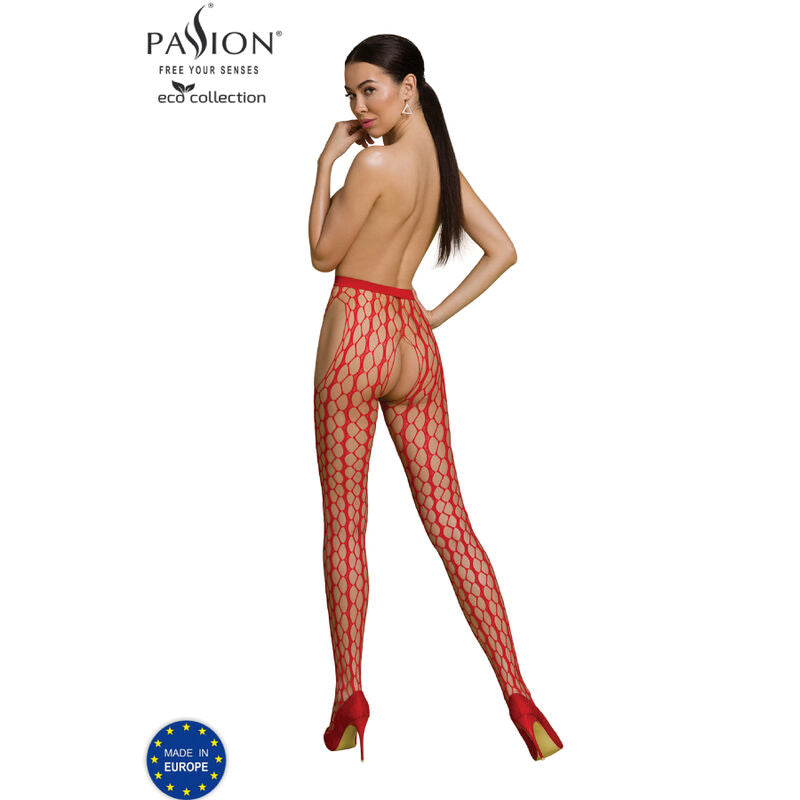 ECO Collection bodystocking i röd färg