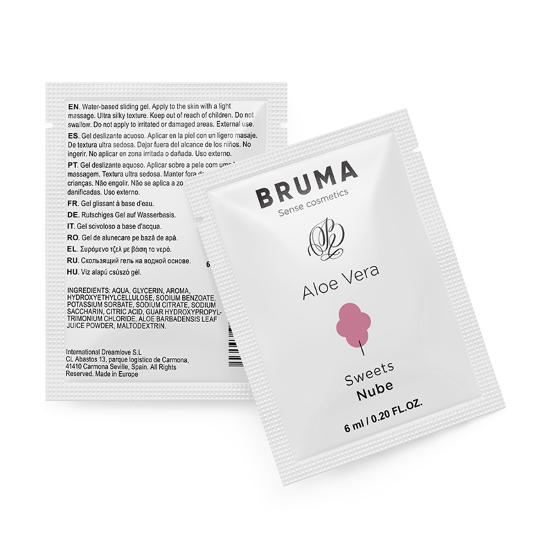 BRUMA Aloe Vera Glidgel med sötsmak 6 ML
