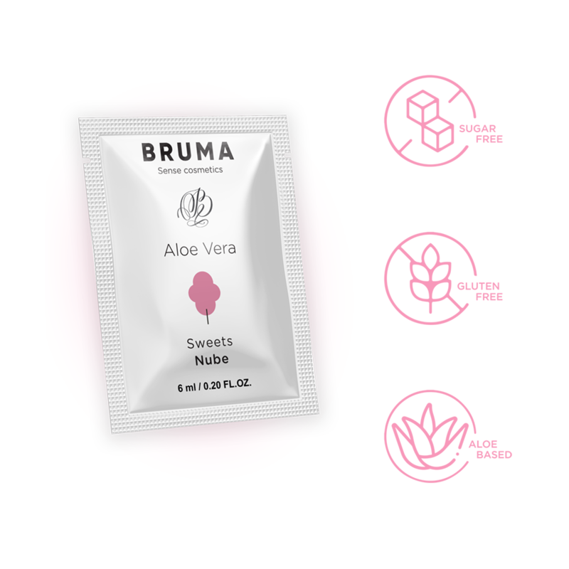 BRUMA Aloe Vera Glidgel med sötsmak 6 ML