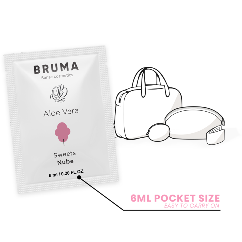BRUMA Aloe Vera Glidgel med sötsmak 6 ML