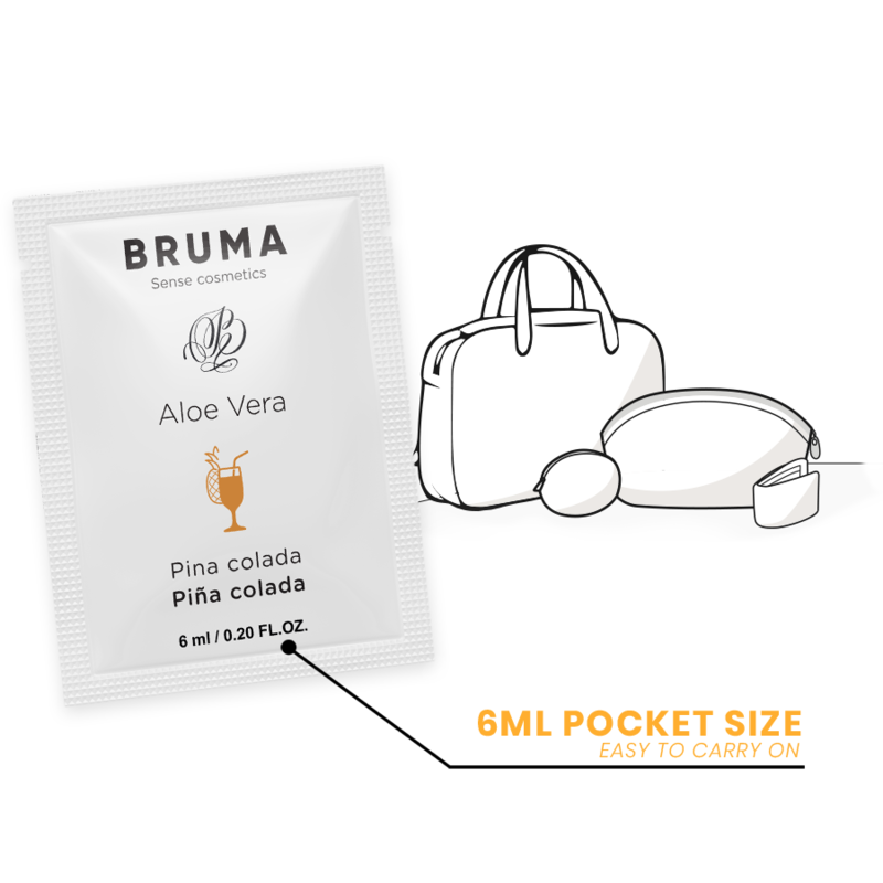 BRUMA Aloe Vera Glidgel Pina Colada smak 6 ML