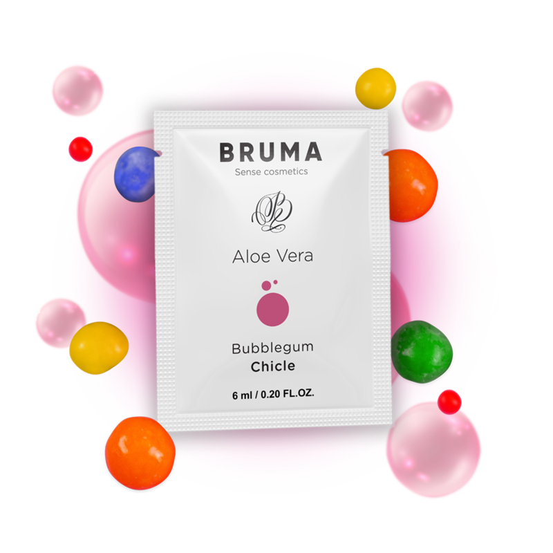 BRUMA Aloe Vera glidgel med bubbelgumssmak 6 ml