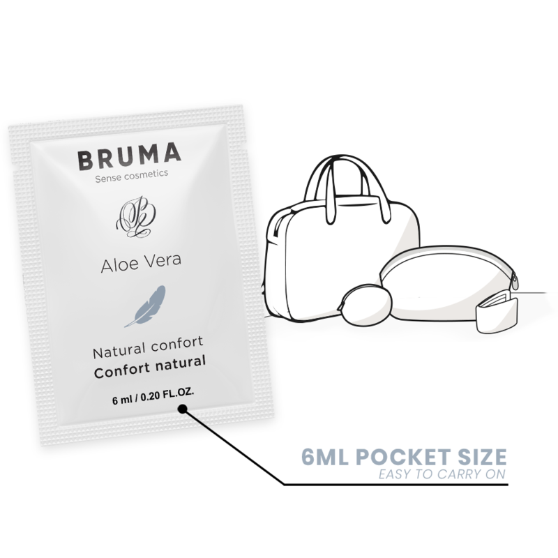 BRUMA Aloe Vera Glidgel Naturlig Komfort 6 ML