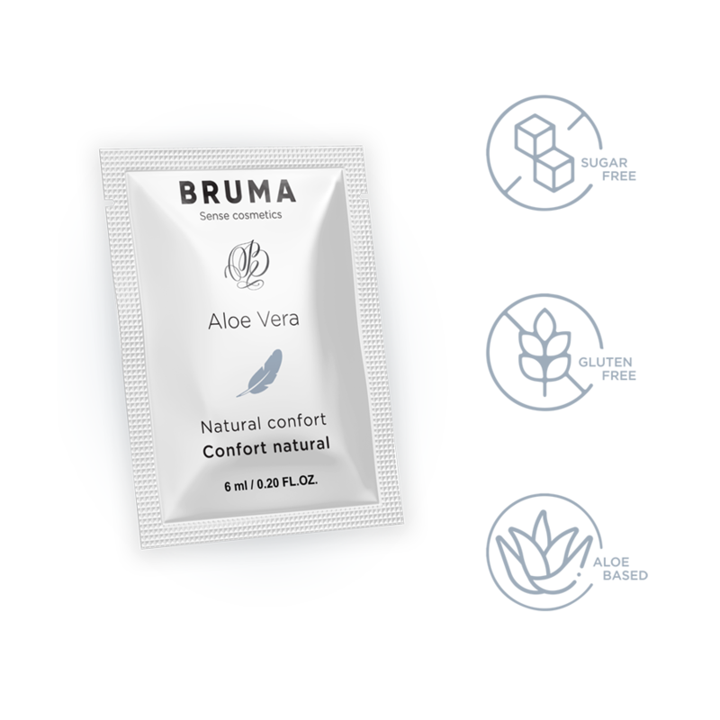 BRUMA Aloe Vera Glidgel Naturlig Komfort 6 ML