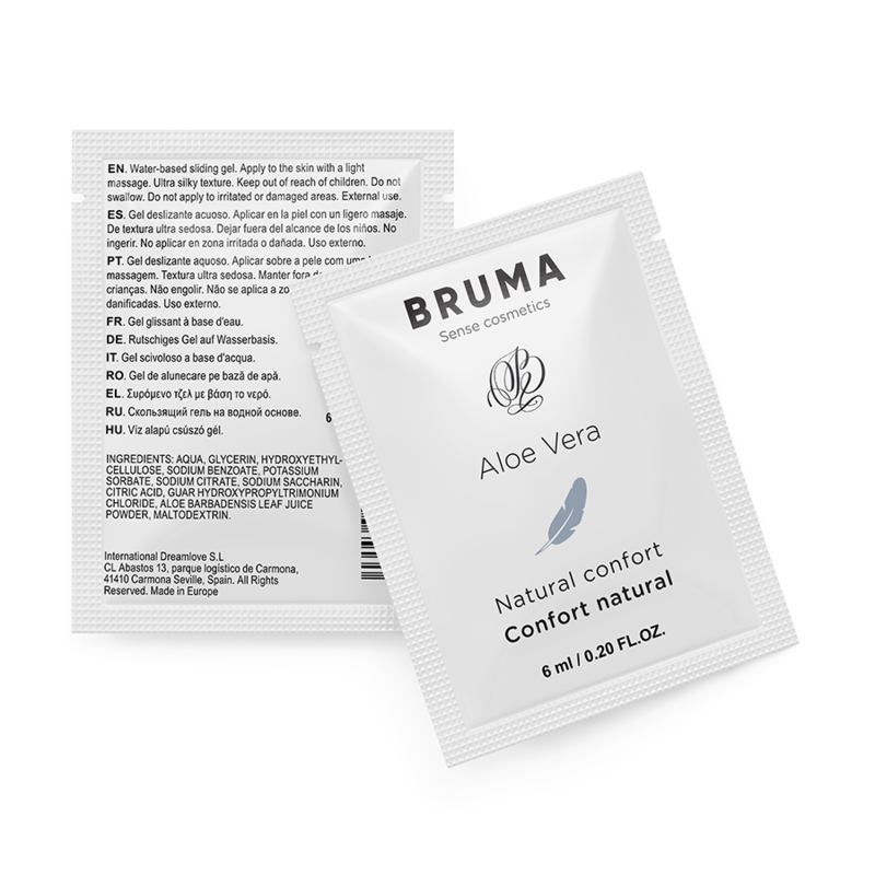 BRUMA Aloe Vera Glidgel Naturlig Komfort 6 ML